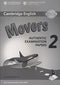 Cambridge English Young Learners 2 for Revised Exam from 2018 Movers Answer Booklet