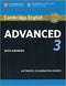 Cambridge English Advanced Student's Book with Answers 3