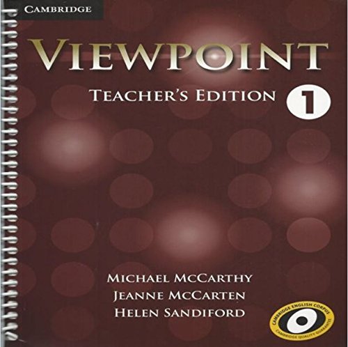 Viewpoint Teacher's Edition with Assessment Audio CD/CD-ROM 1 ...
