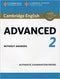 Cambridge English Advanced Student's Book without Answers 2