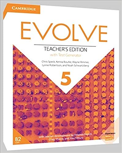 Evolve Teacher's Edition And Assessment Package With Test Generator Level 5