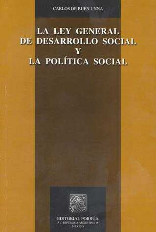 La ley general de desarrollo social y la política social