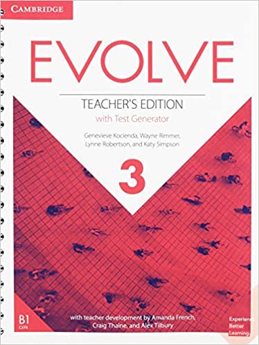 Evolve Teacher's Edition And Assessment Package With Test Generator Level 3
