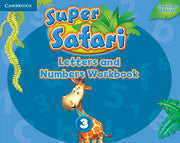 American English Super Safari Letters and Numbers Workbook 3