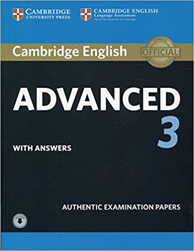 Cambridge English Advanced Student's Book with Answers and Audio 3