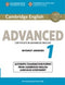 Cambridge English Advanced for revised exam from 2015 Student's Book without Answers 1