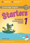 Cambridge English Starters 1 for Revised Exam from 2018 Student's Book