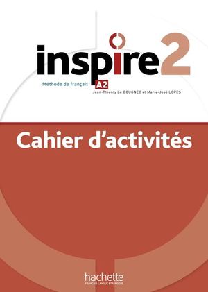 Inspire 2 Pack Cahier d´activité+audio mp4+ version numérique