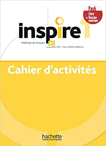Inspire 1 Pack Cahier d´activités+audio mp4+ version numérique