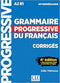 Grammaire progressive du français 4 édition Corrigés