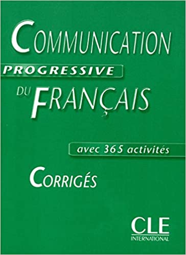 Communication Progr du Francais Corrigés