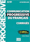 Communication progr  du francais Corrigés 2018