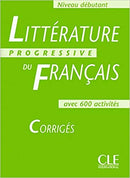 Litterature Progr du Francais Corrigés