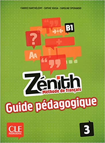 Zenith 3 N B1 - Guide Pédagogique