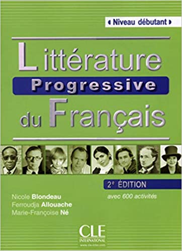 Littérature progressive du français + CDA