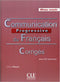 Communication Progr du francais Corrigés