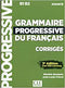 Grammaire progressive du francais 3ed corrigés
