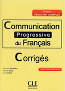 Communication Progr du francais A1.1 - Corrigés