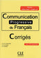 Communication Progr du francais A1.1 - Corrigés