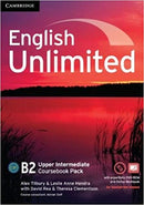 English Unlimited Coursebook with e-Portfolio and Online Workbook Pack Upper-Intermediate