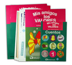 Mis Amigos Los Valores 1 Kit Preescolar