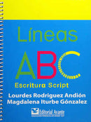 Líneas ABC escritura script
