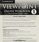 Viewpoint Online Workbook Activation Code Card 1A