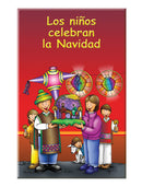 Los niños celebran la navidad