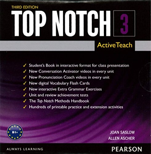 Top Notch, Third Edition Teacher's ActiveTeach Sofware Level 3