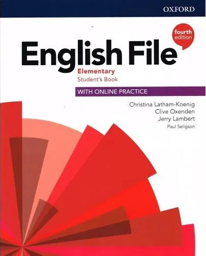 ENGLISH FILE 4E ELEMENTARY STUDENT'S BOOK WITH ONLINE PRACTICE