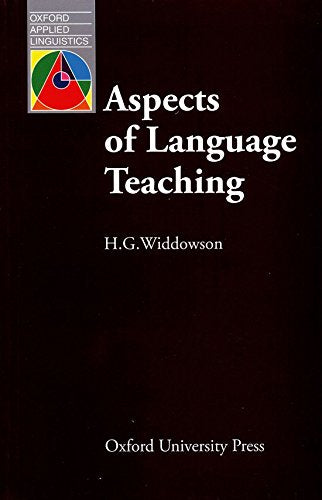 OAL ASPECTS OF LANGUAGE TEACHING