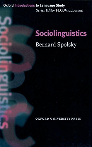 OILS SOCIOLINGUISTICS