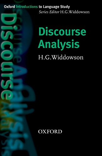 OILS DISCOURSE ANALYSIS