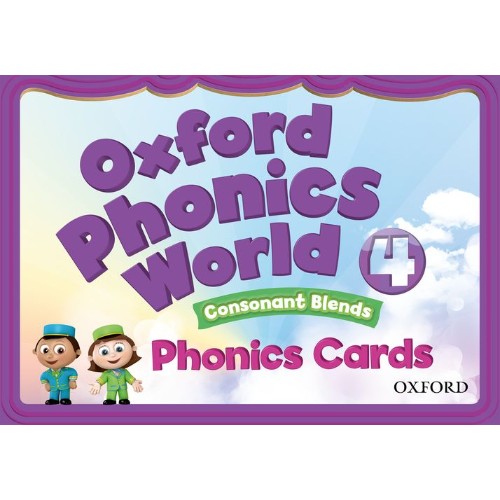 OXFORD PHONICS WORLD 4 PHONICS CARDS