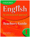 OXFORD ENGLISH AN INTERNATIONAL APPROACH TG 1