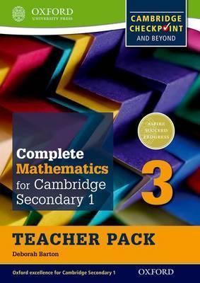 MPLETE MATHEMATICS FOR CAMBRIDGE LOWER SECONDARY TEACHER PK 3