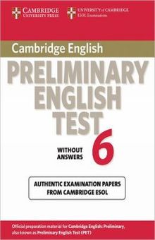 Cambridge PET Student's Book without Answers 6