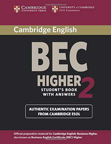 Cambridge BEC Higher Student's Book with Answers 2