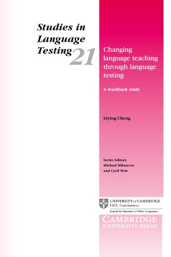 Changing Language Teaching through Language Testing