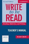 Write to be Read 2ed Teacher's Manual