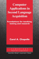 Computer Applications in Second Language Acquisition