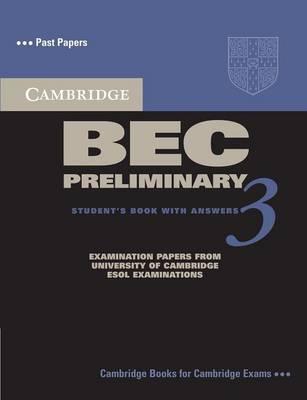 Cambridge BEC Preliminary Student's Book with Answers 3