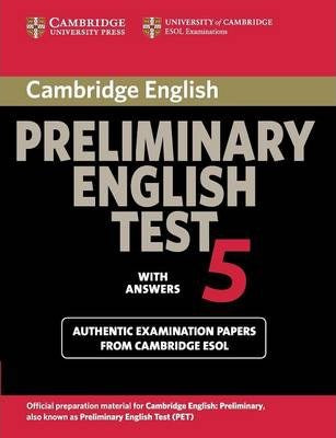 Cambridge PET Student's Book with Answers 5