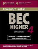 Cambridge BEC Higher Student's Book with Answers 4
