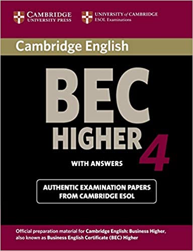 Cambridge BEC Higher Student's Book with Answers 4