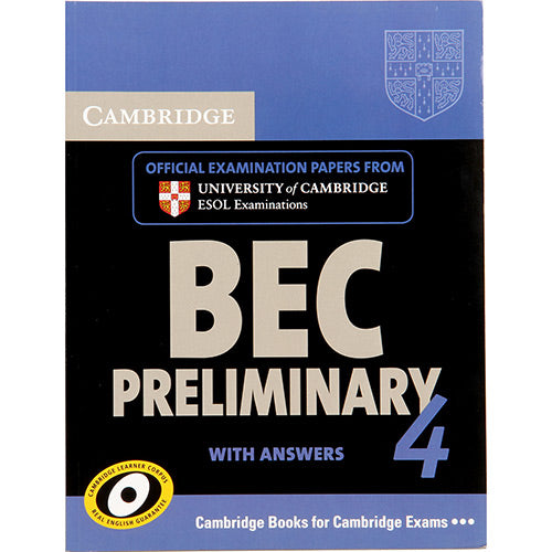 Cambridge BEC Preliminary Student's Book with Answers 4
