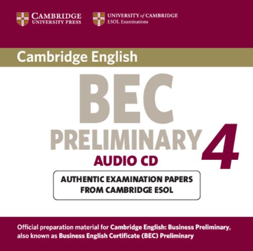Cambridge BEC Preliminary Audio CD 4
