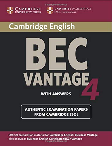 Cambridge BEC Vantage Student's Book with Answers 4