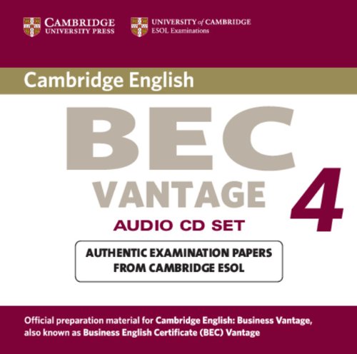 Cambridge BEC Vantage Audio CDs 4 (2)