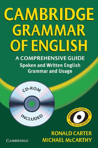 Cambridge Grammar of English Guide with CD ROM - Hardback